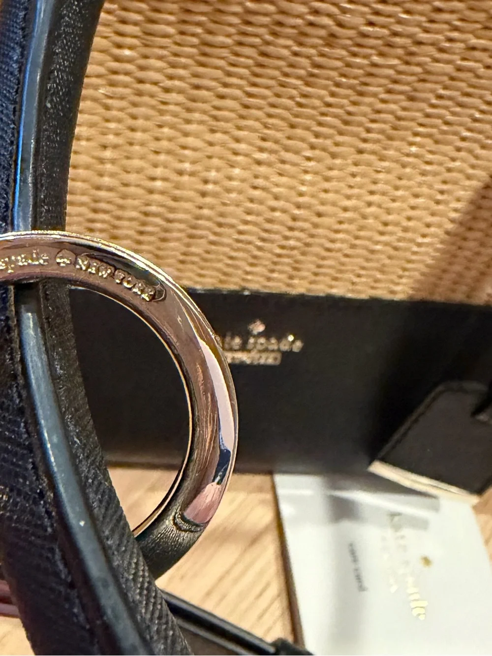 Kate Spade Cameron Street bag and Kate Spade black charm - both NWOT